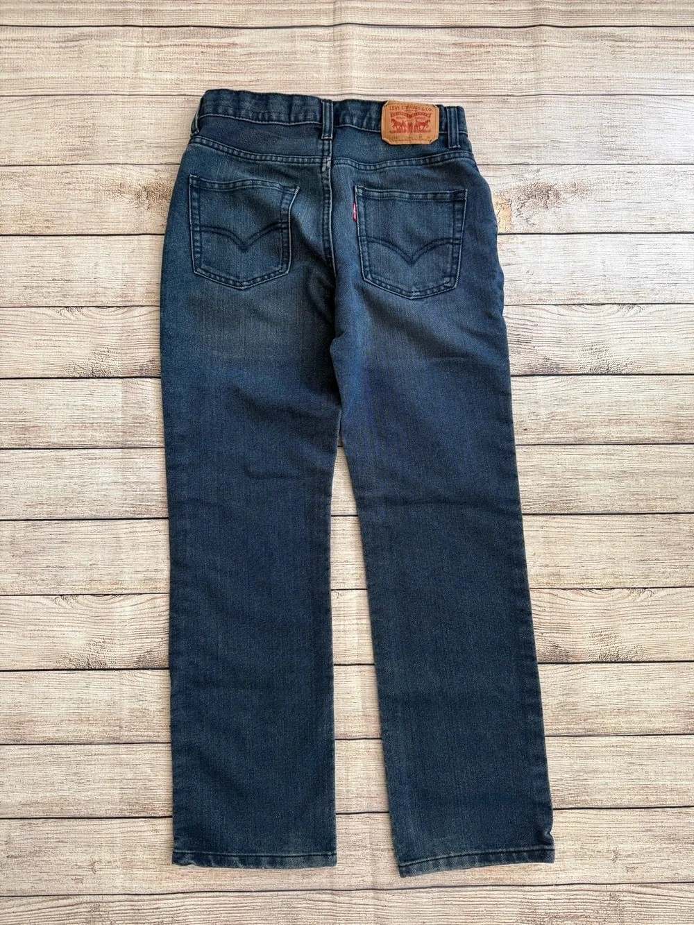 Lot of Levi's Boy’s Slim Jeans in Gray and Dark Blue Size 16
